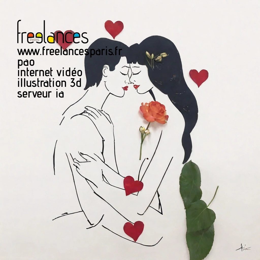 Pao mise en page internet vidéo illustration 3d serveur IA générative AI freelance paris studio de création magazines yrpnpqm0